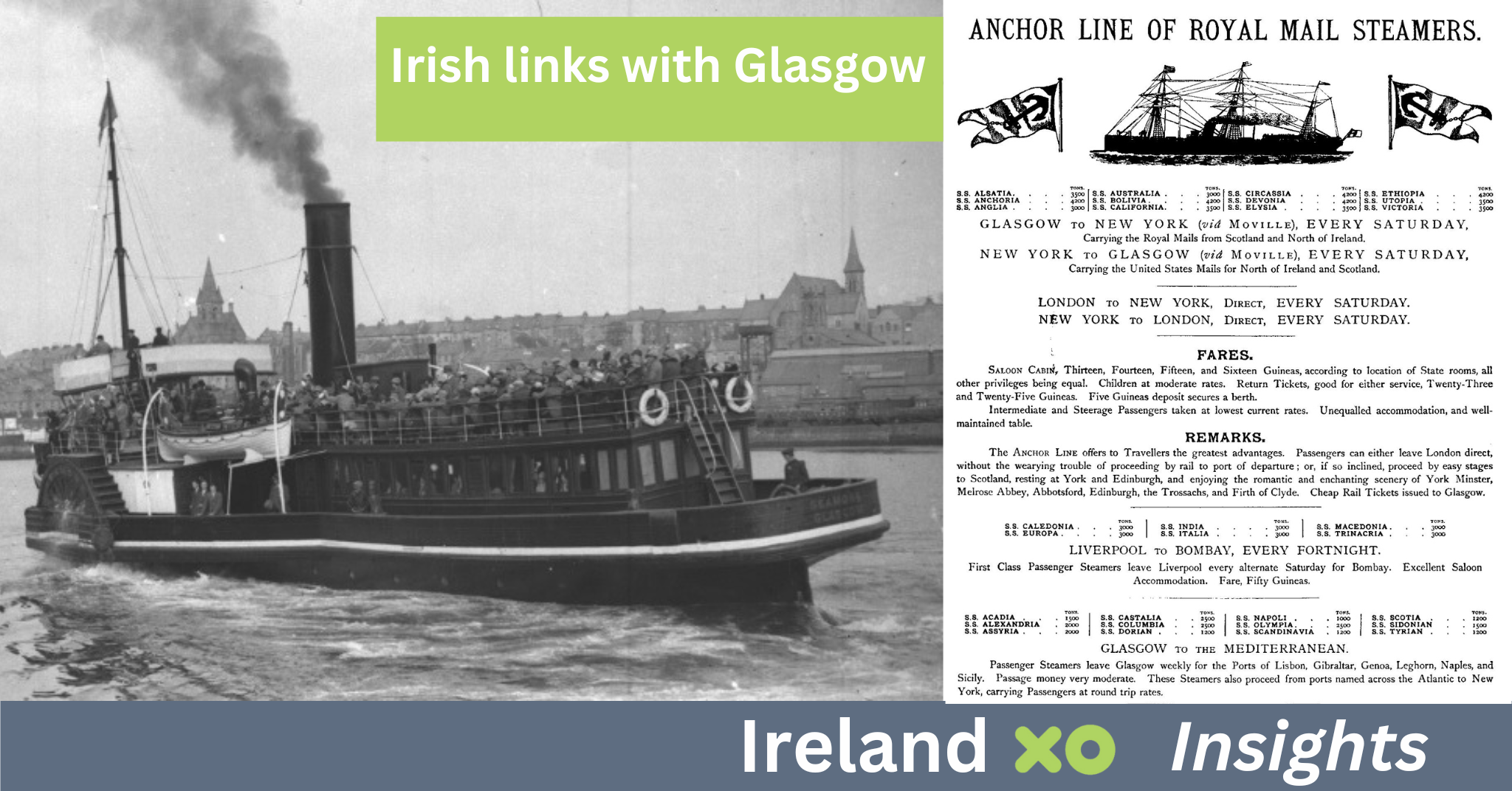 Irish links with Glasgow, Scotland Ireland Reaching Out